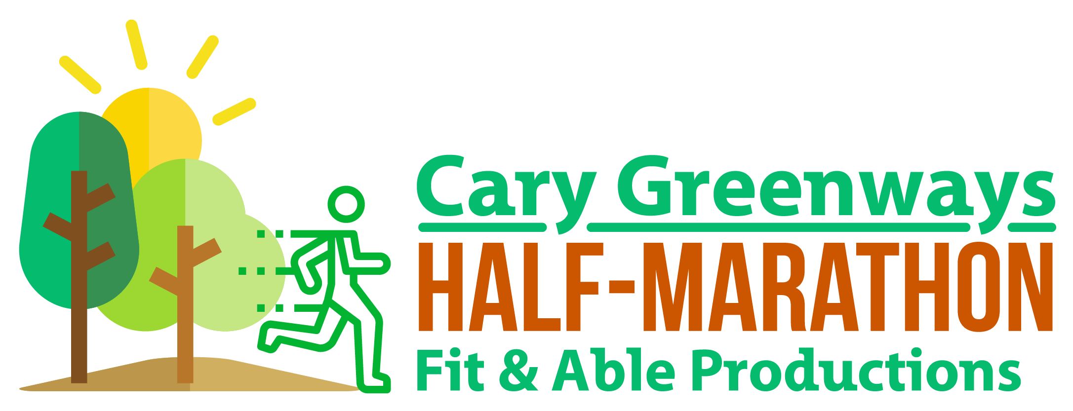 Cary Greenways Half-marathon logo