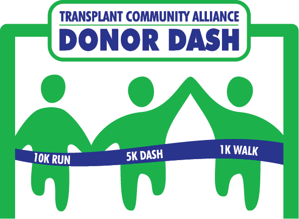 Donor Dash 10K - 5K - 1K Family Fun Run logo