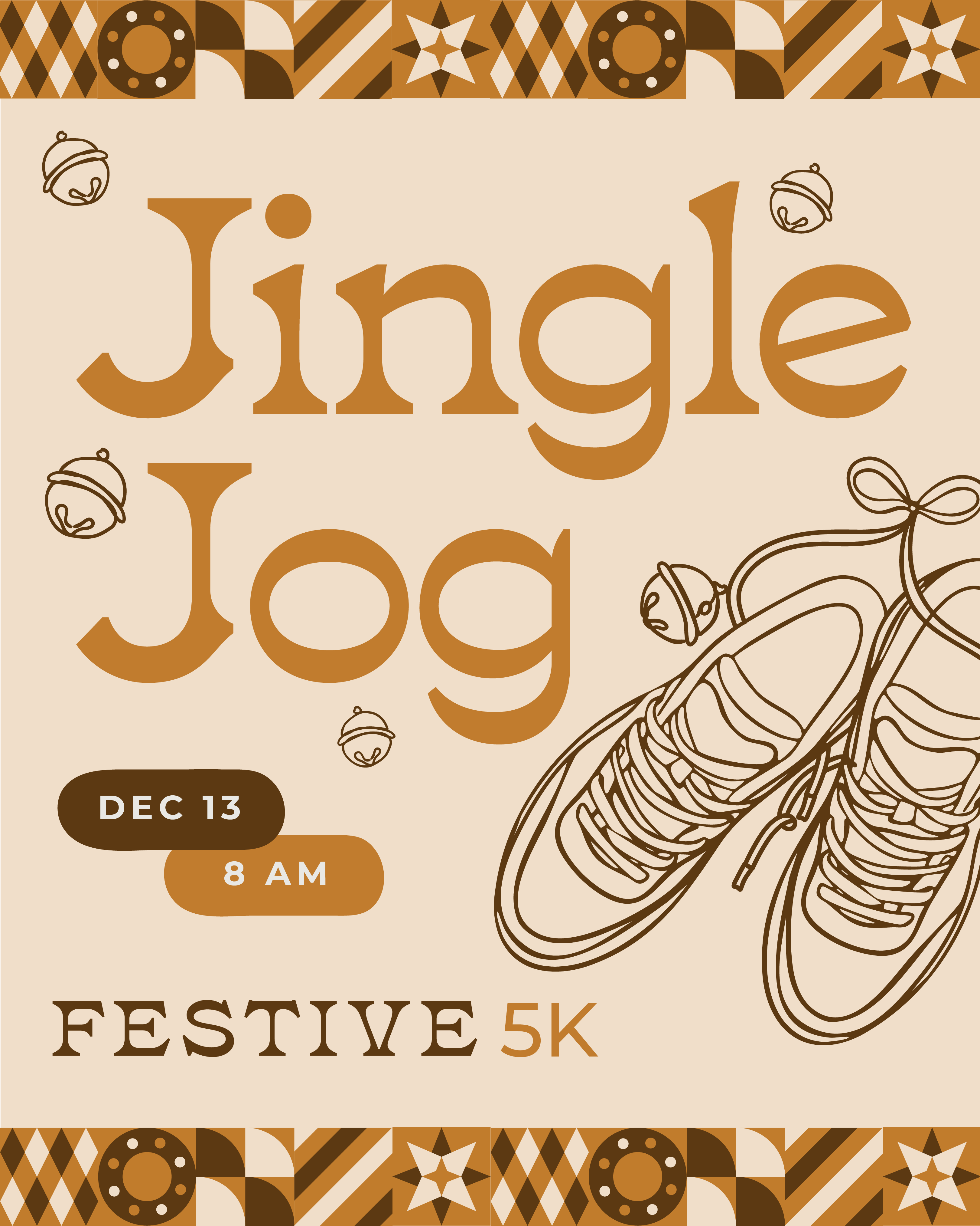 Jingle Jog 5K logo