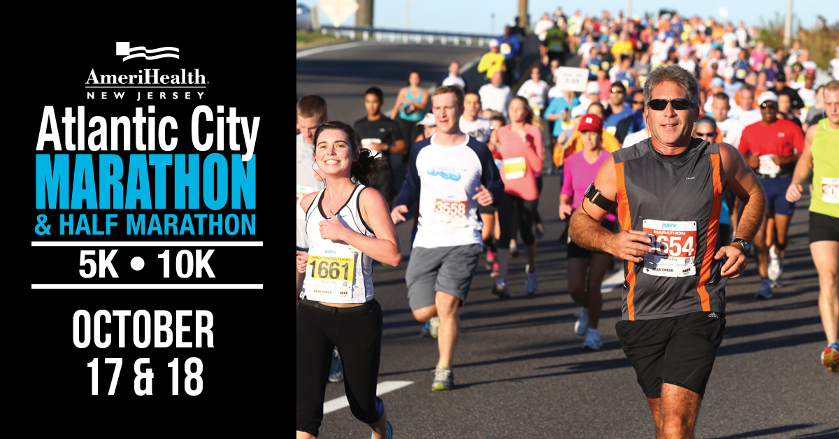 2015 AmeriHealth NJ Atlantic City Marathon & Half Marathon, 10K & 5K Atlantic City, NJ 2015