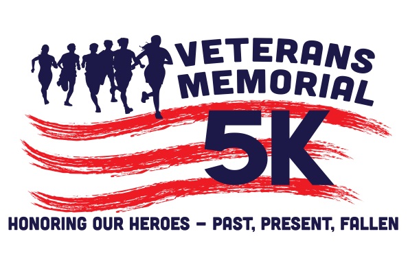 10th Annual Veterans Memorial 5K logo