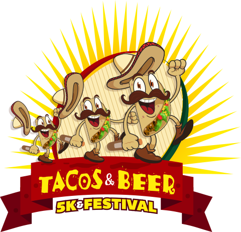 Tacos N' Beer 5k--May 3, 2025 Logo