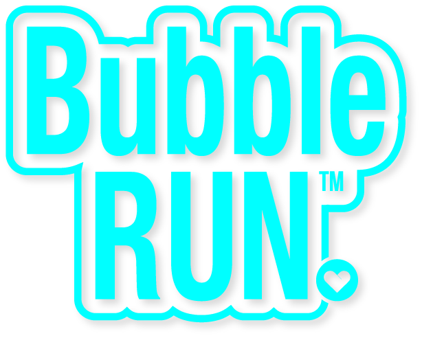 bubble run logo alt
