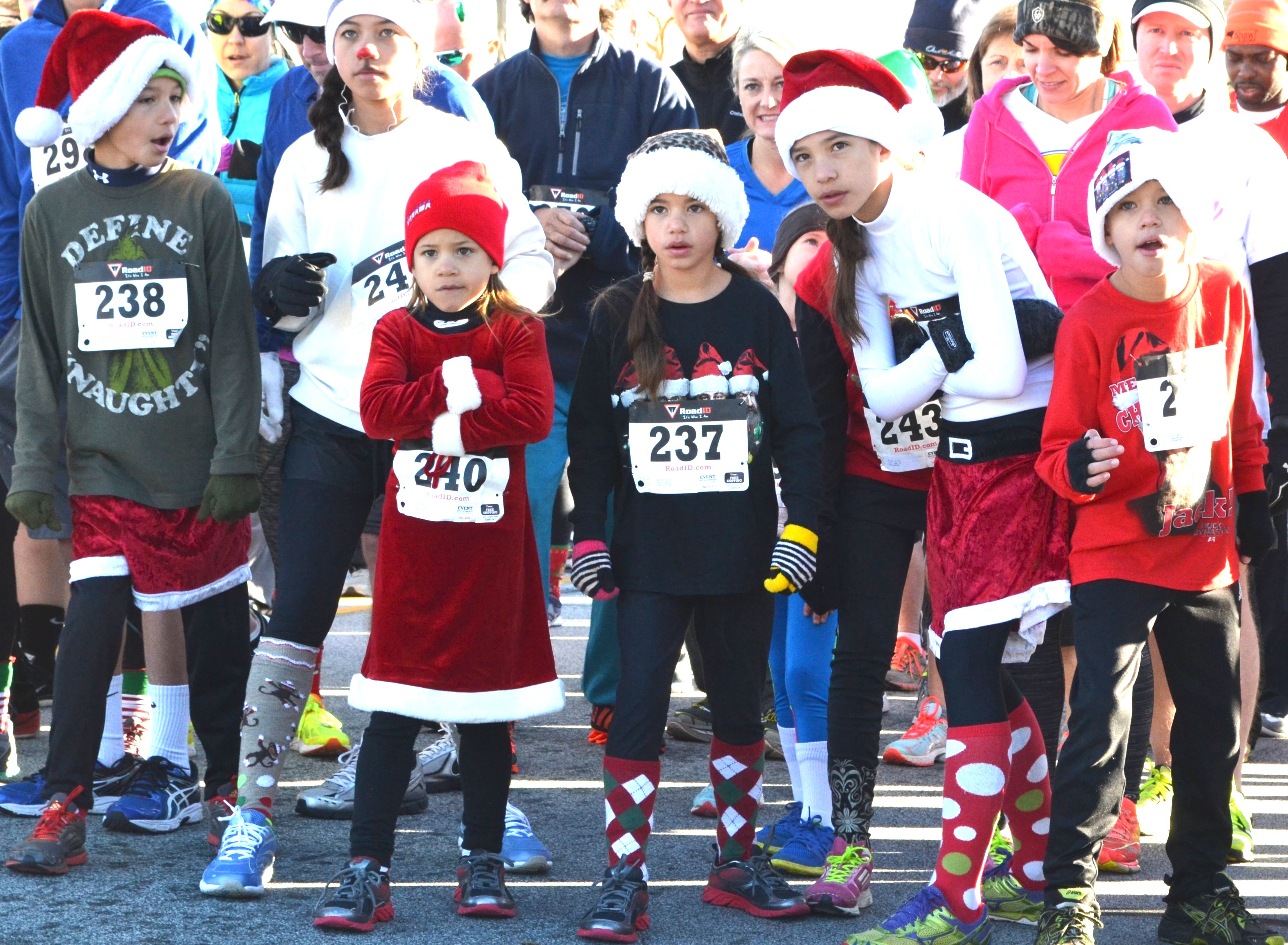 The Laurens YMCA Reindeer Run 5k and 1mile Fun Run Laurens, SC 2016