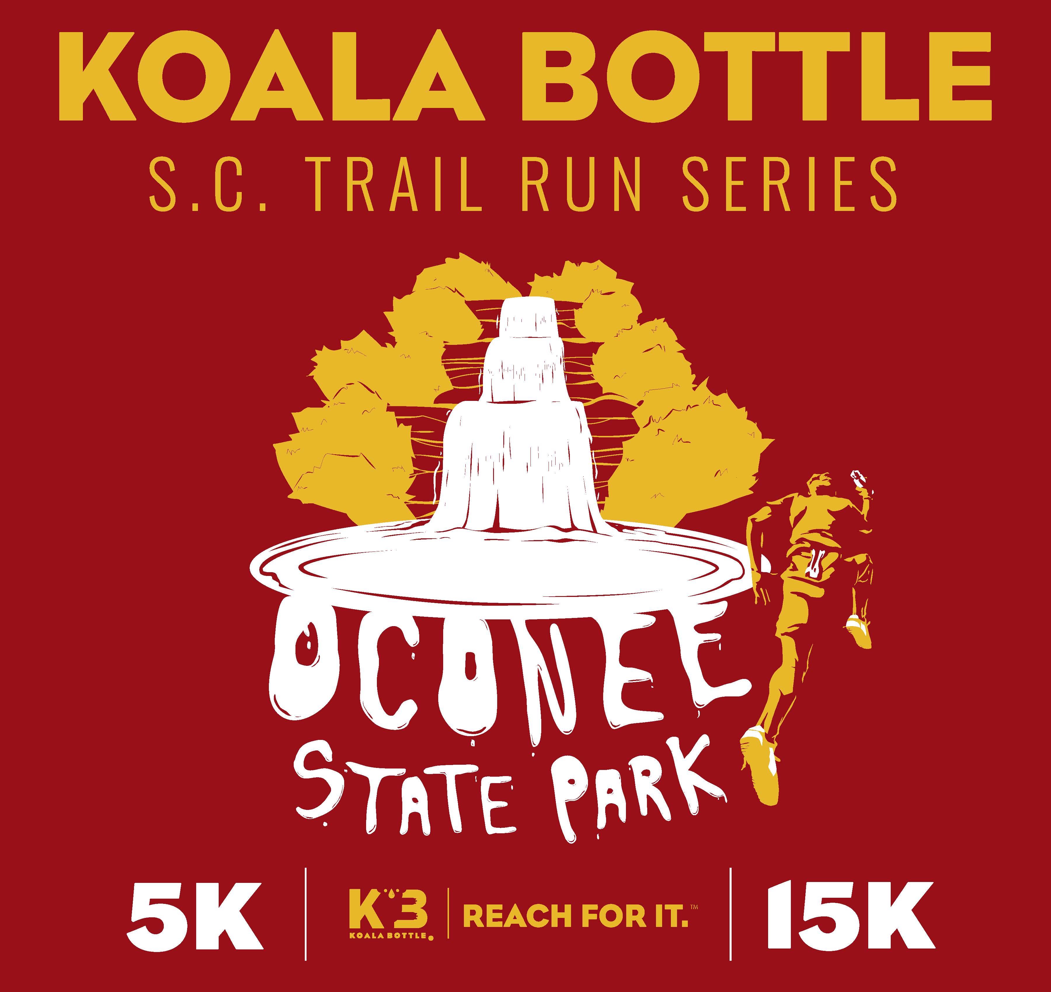 Koala Bottle Oconee State Park 15K/5K Mountain Rest South Carolina