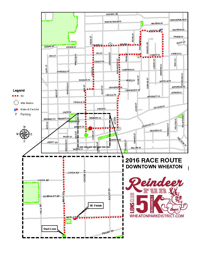 Lions Club Reindeer Run 2016 - Wheaton, IL 2016 | ACTIVE