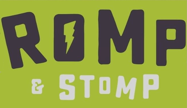 Romp & Stomp 5K 2025 logo
