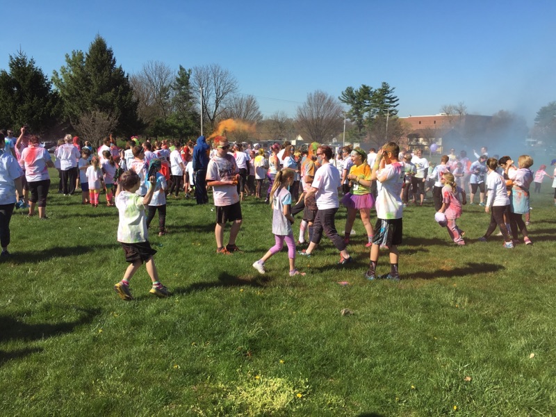 Bonfield 5k Color Run Lititz, PA 2017 ACTIVE
