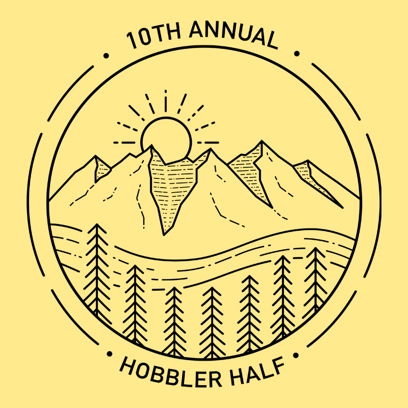 2026 Hobbler Half Marathon - 5k - Kids Marathon logo