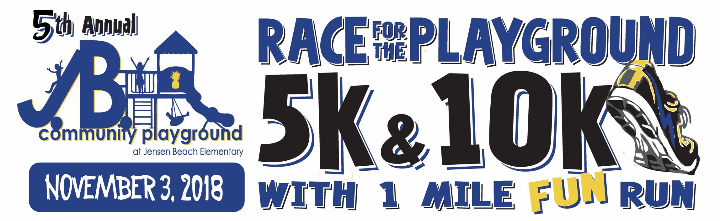 5th Annual Race For The Playground 5k10k Jensen Beach Fl