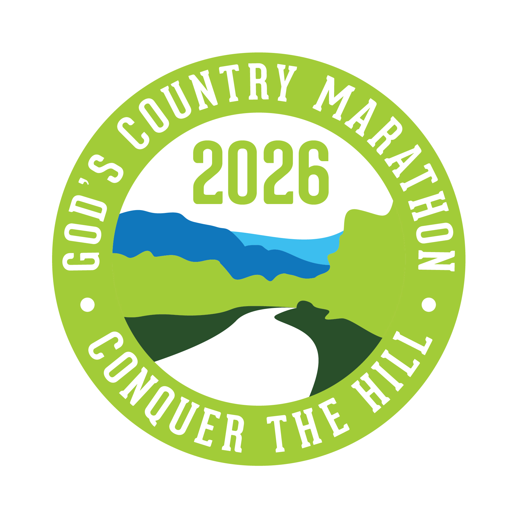 God's Country Marathon 2026 logo