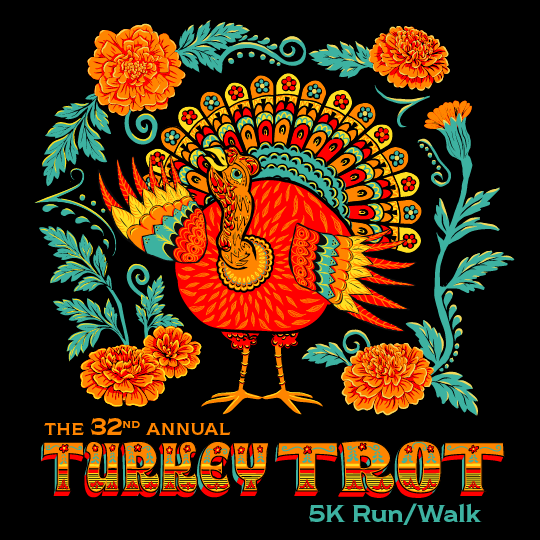 32nd Annual Turkey Trot 5K Run/Walk presented by Cox Health logo