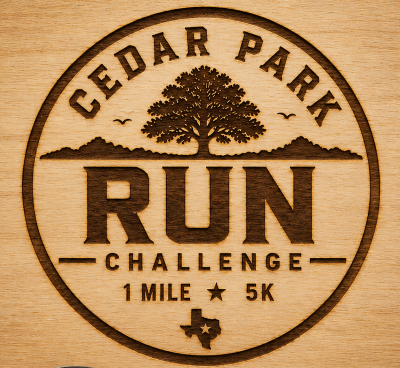 Cedar Park Run: Mile Challenge & 5K event (SPRING 2) logo