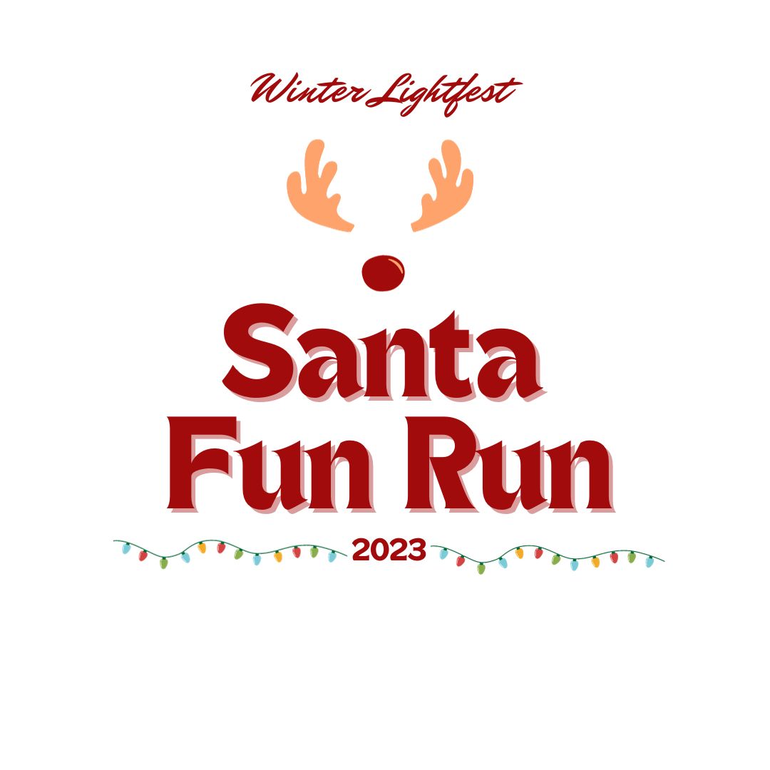 2023 Winter Lightfest Santa Fun Run benefitting WBEF & United Way