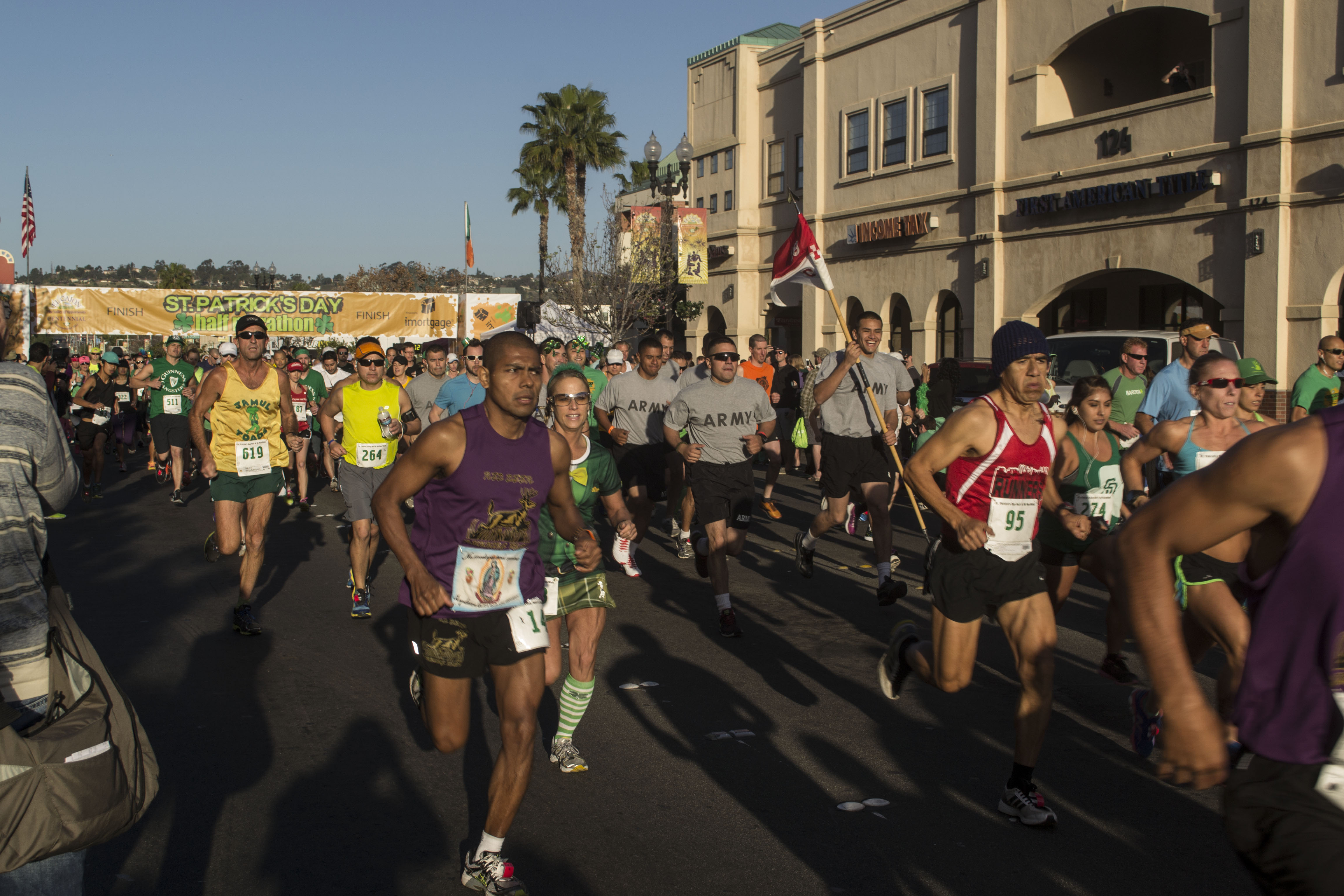 St. Patricks Day Half Marathon 5k Green Mile Tribes & Clans