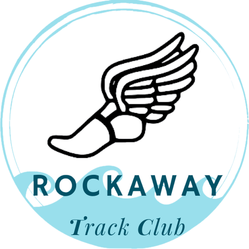 RUN ROCKAWAY BEACH BUBBLE RUN logo