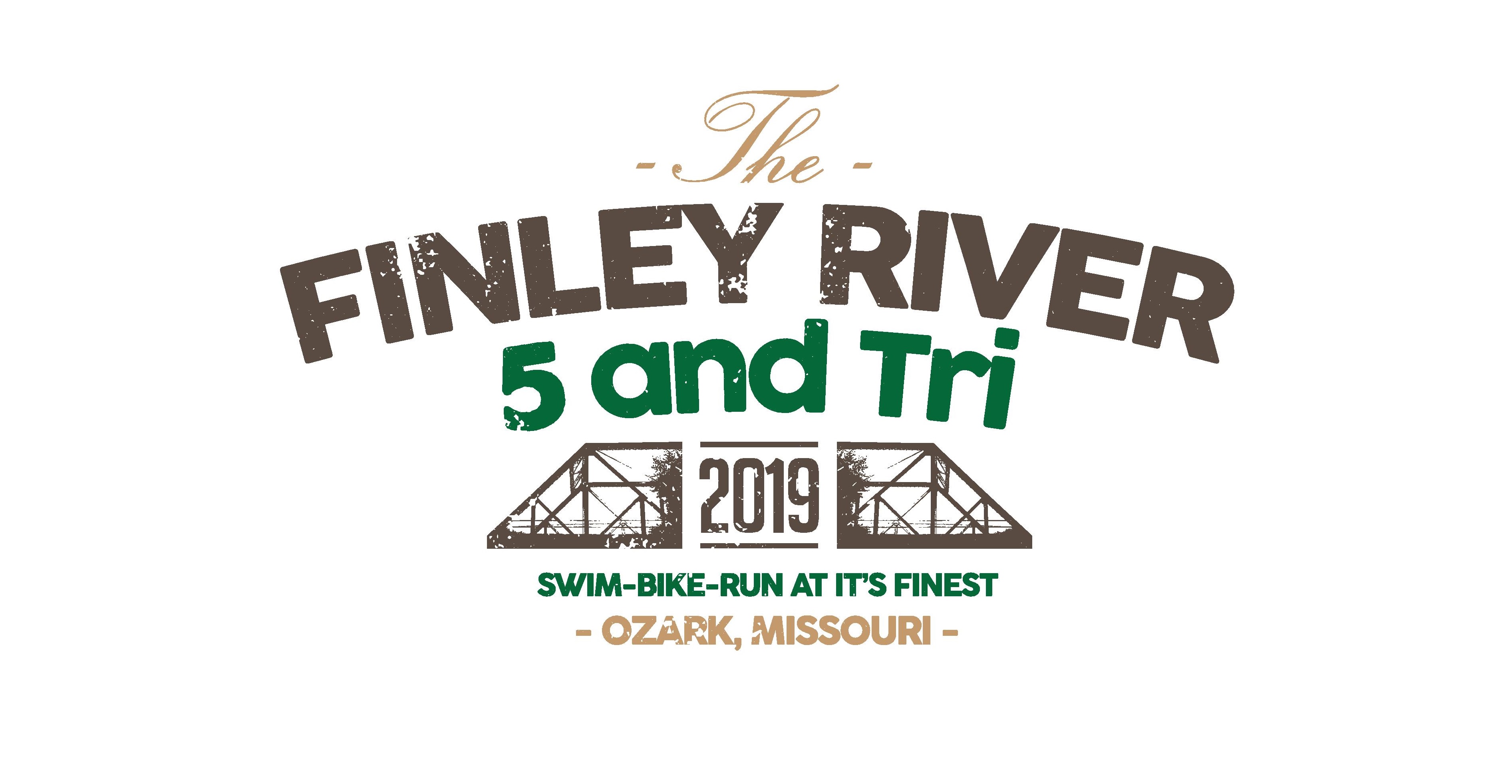 Logo Zawodów Finley River 5 and Tri 2020