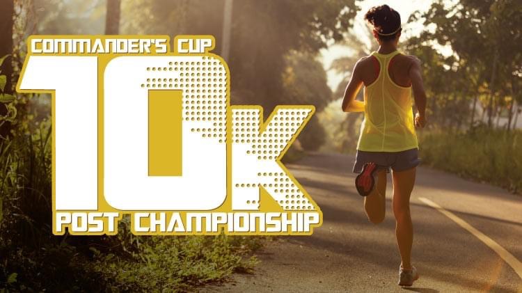 Commander's Cup 10K Post Championship 2024 Logo