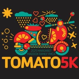 2025 East Nashville Tomato 5K logo