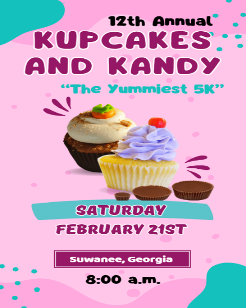12th Annual Kupcakes and Kandy 5K logo