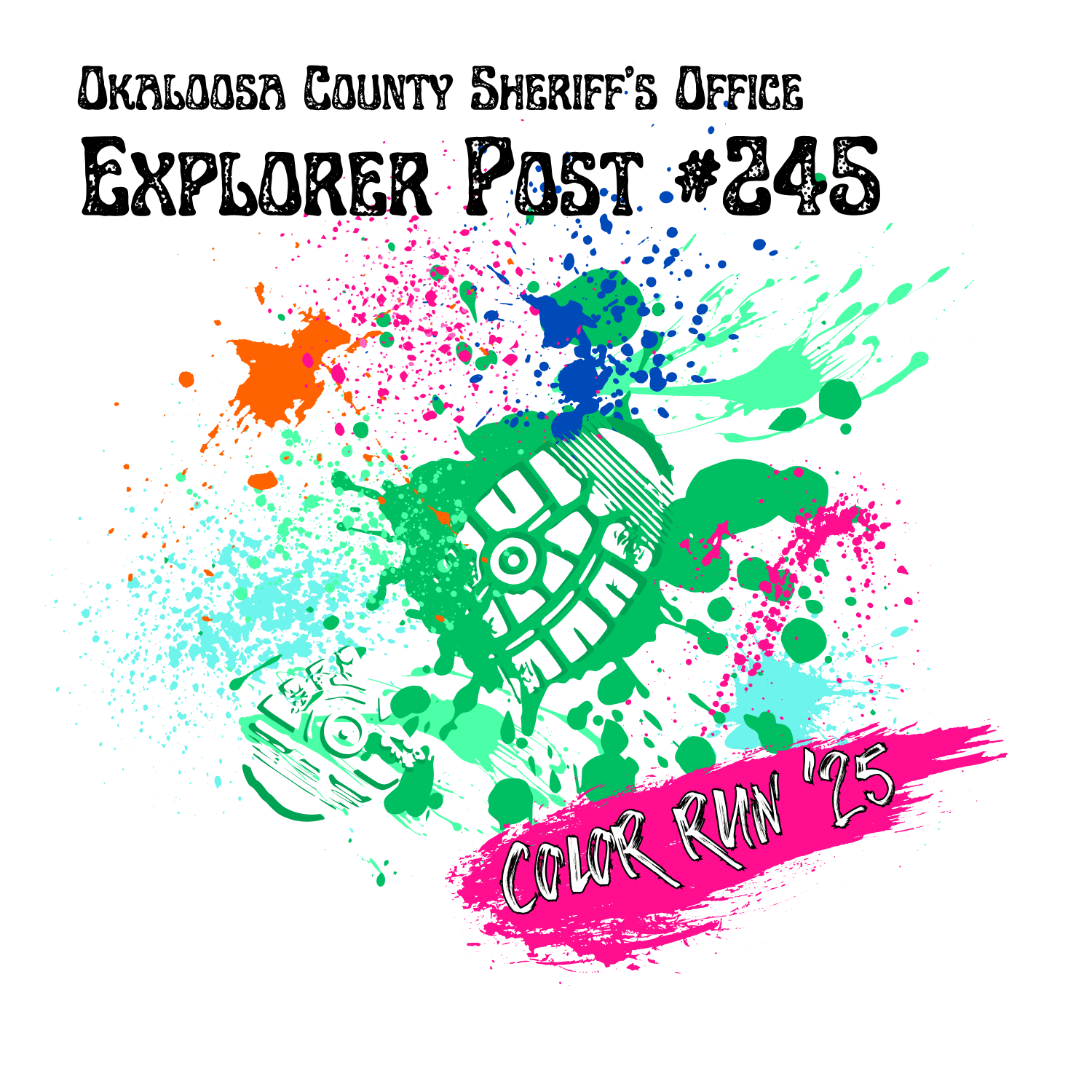 Explorer Color Run 5K 2025 logo