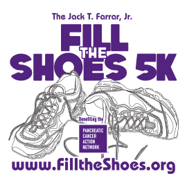 2024 Jack T. Farrar, Jr. "Fill the Shoes" 5K logo