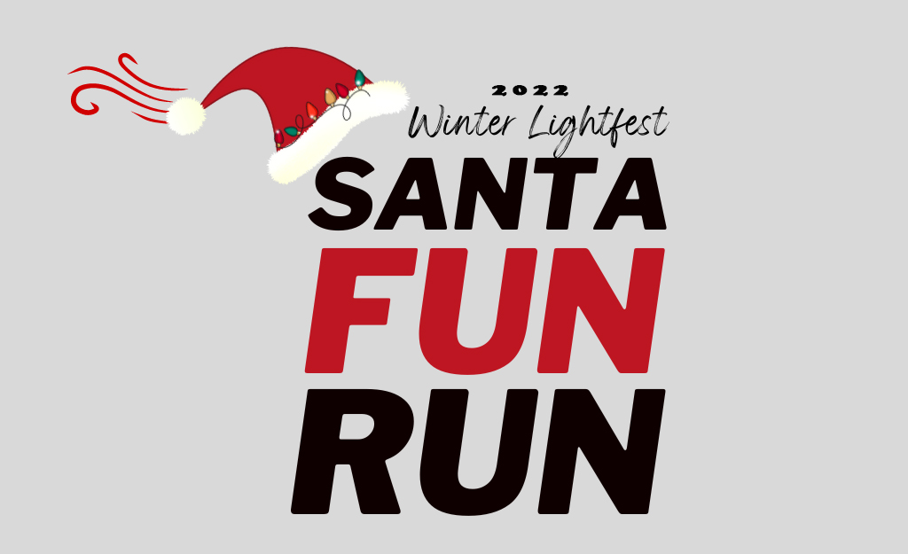 2022 Winter Lightfest Santa Fun Run benefitting WBEF & United Way