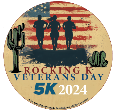 Rocking K Veterans Day 5k - 2024 Logo