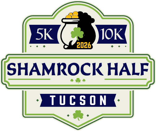 2026 Tucson Shamrock Half Marathon / 10K / 5K logo