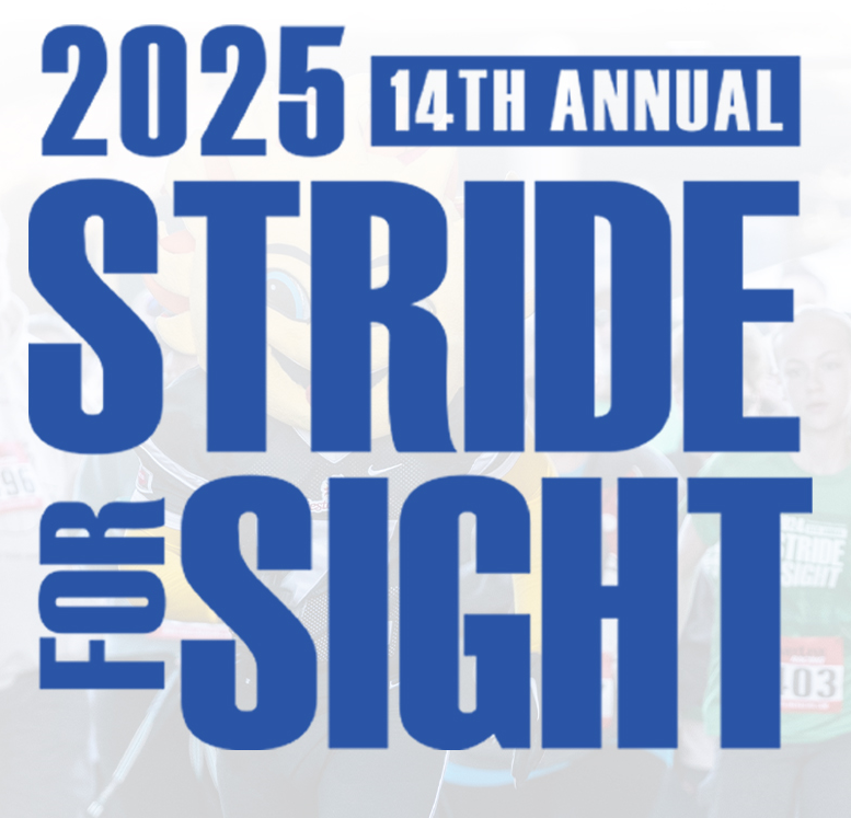 Stride for Sight 5K and 1 Mile logo