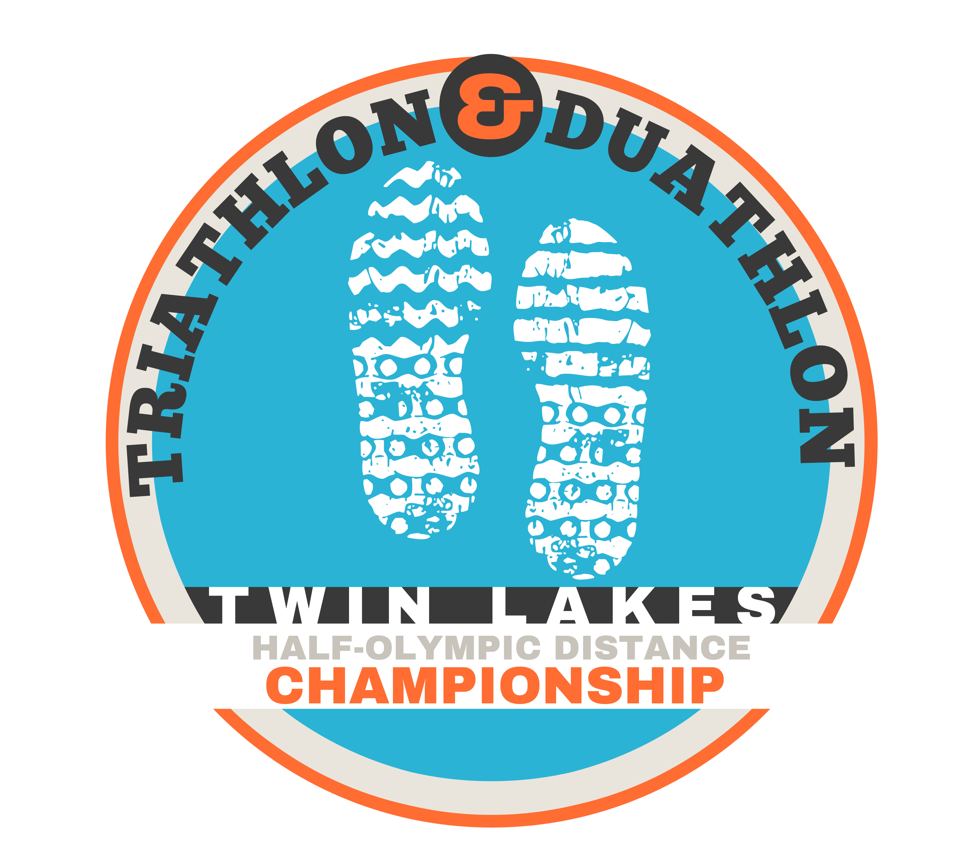 Logo Zawodów Twin Lakes Triathlon and Duathlon 2020