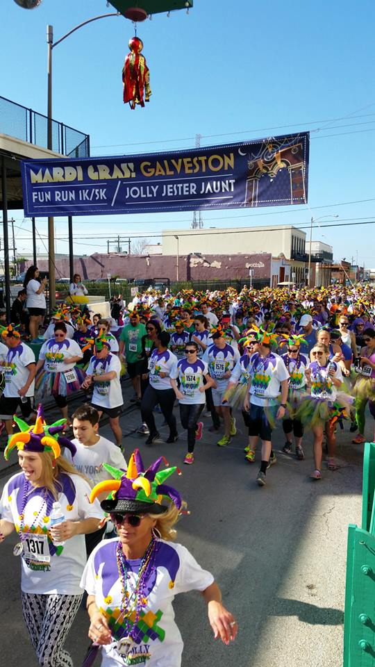 2016 Official Mardi Gras! Galveston 5K Galveston, TX 2016 ACTIVE