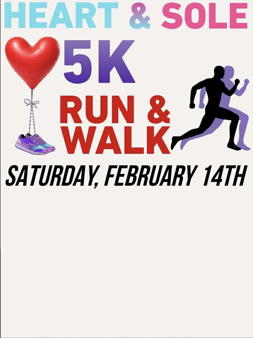 Heart & Sole 5k Run/Walk logo