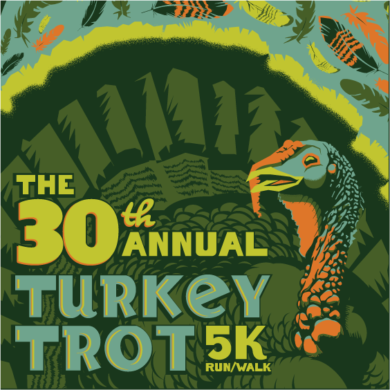 30th Annual Turkey Trot 5K Run/Walk Presented by Brad Bradshaw MD JD LC logo