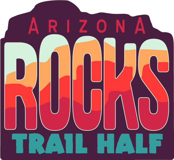 Arizona Rocks! Trail Half - 10K - 5K logo