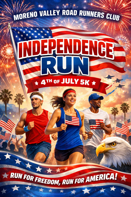 MVRRC 1st Annual Independence Day 5K Road Race (Cash Prize) logo