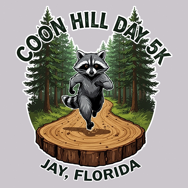 9th Annual Coon Hill Day 5K Run/Walk Jay, Florida logo