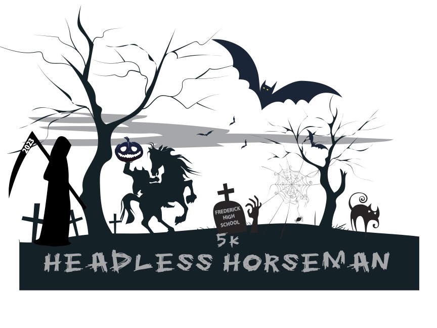 16th Annual Headless Horseman 5K Run & Walk and 1K Fun Run Logo