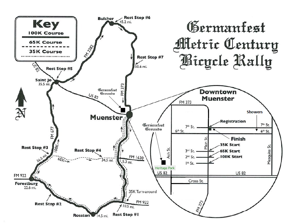 metric century ride