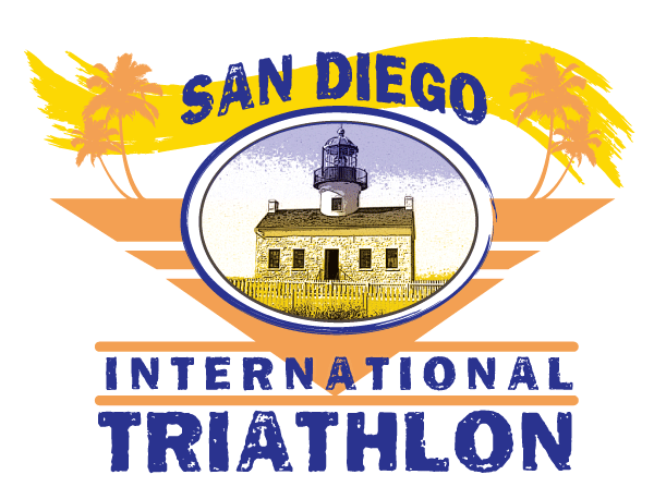 2025 San Diego International Triathlon and SD Tri Series 5K Logo