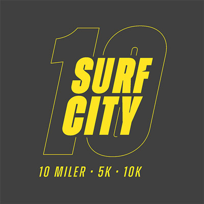 2025 Surf City 10 logo