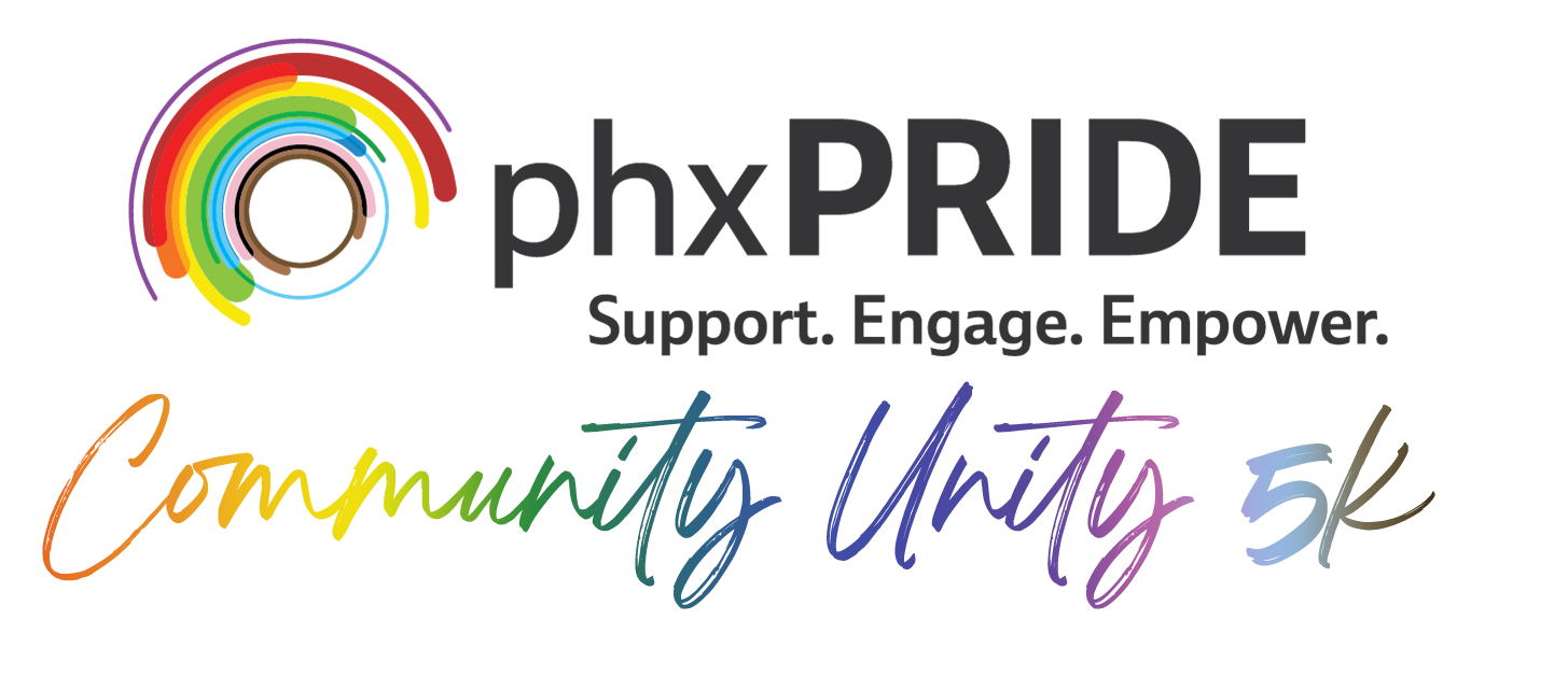 PHX Pride Community Unity 5K logo
