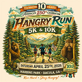 10th Annual Hangry Run 5K/10K logo