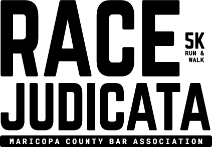 MCBA Race Judicata 5K logo