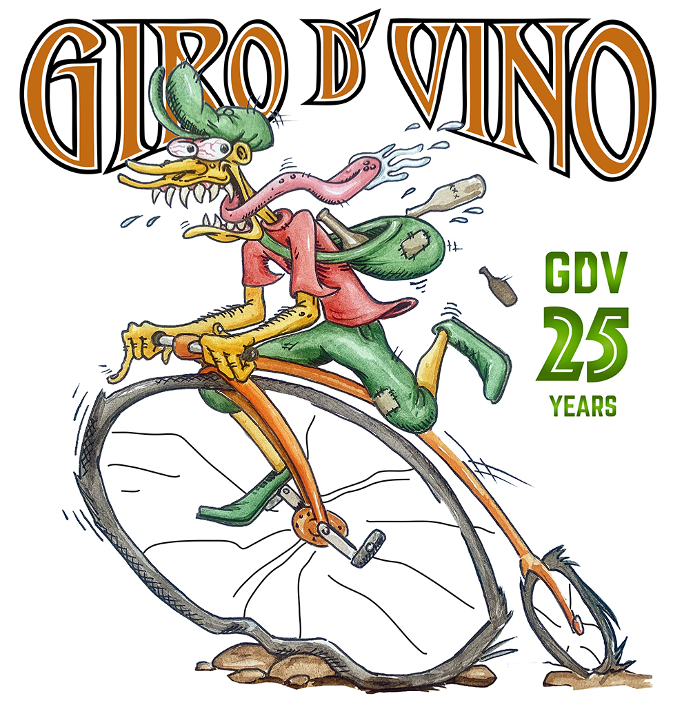 25th Annual Giro D' Vino logo