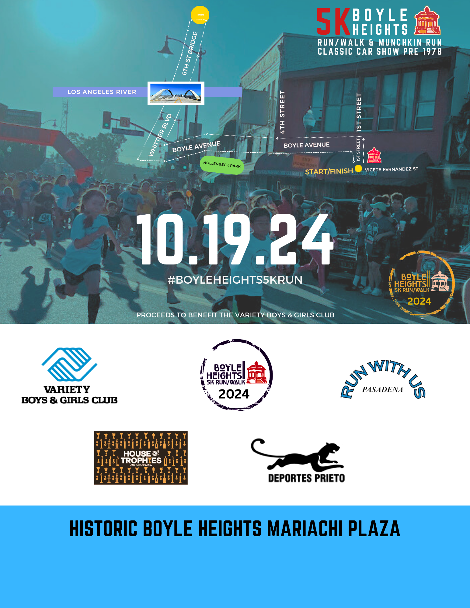 2024 Boyle Heights 5K Run/Walk Los Angeles, CA 2024