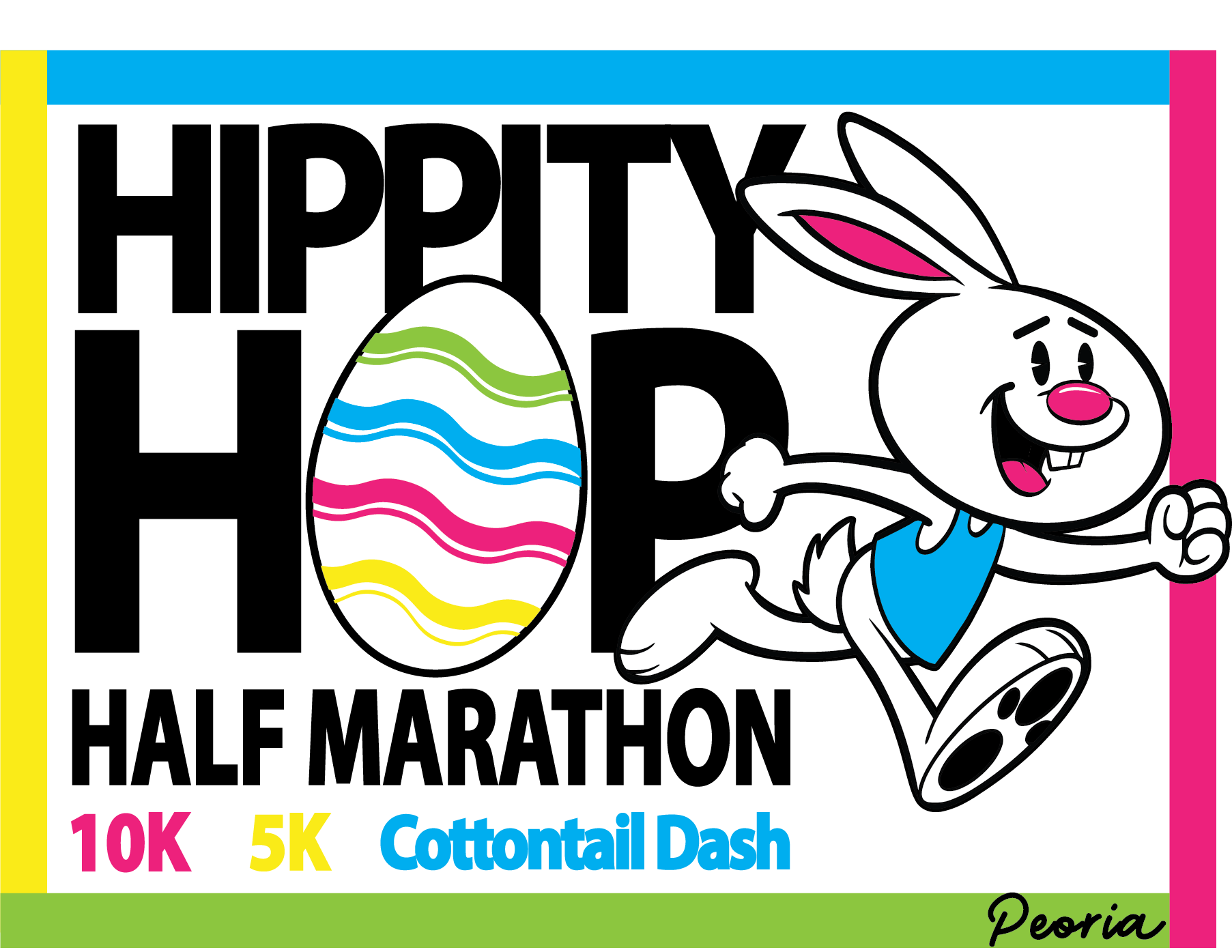 Peoria Hippity Hop Half Marathon - 10K - 5K - Cottontail Dash