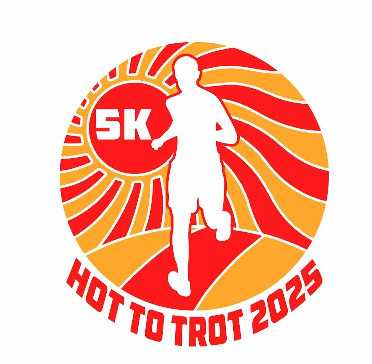 10th Annual Hot to Trot 5K logo