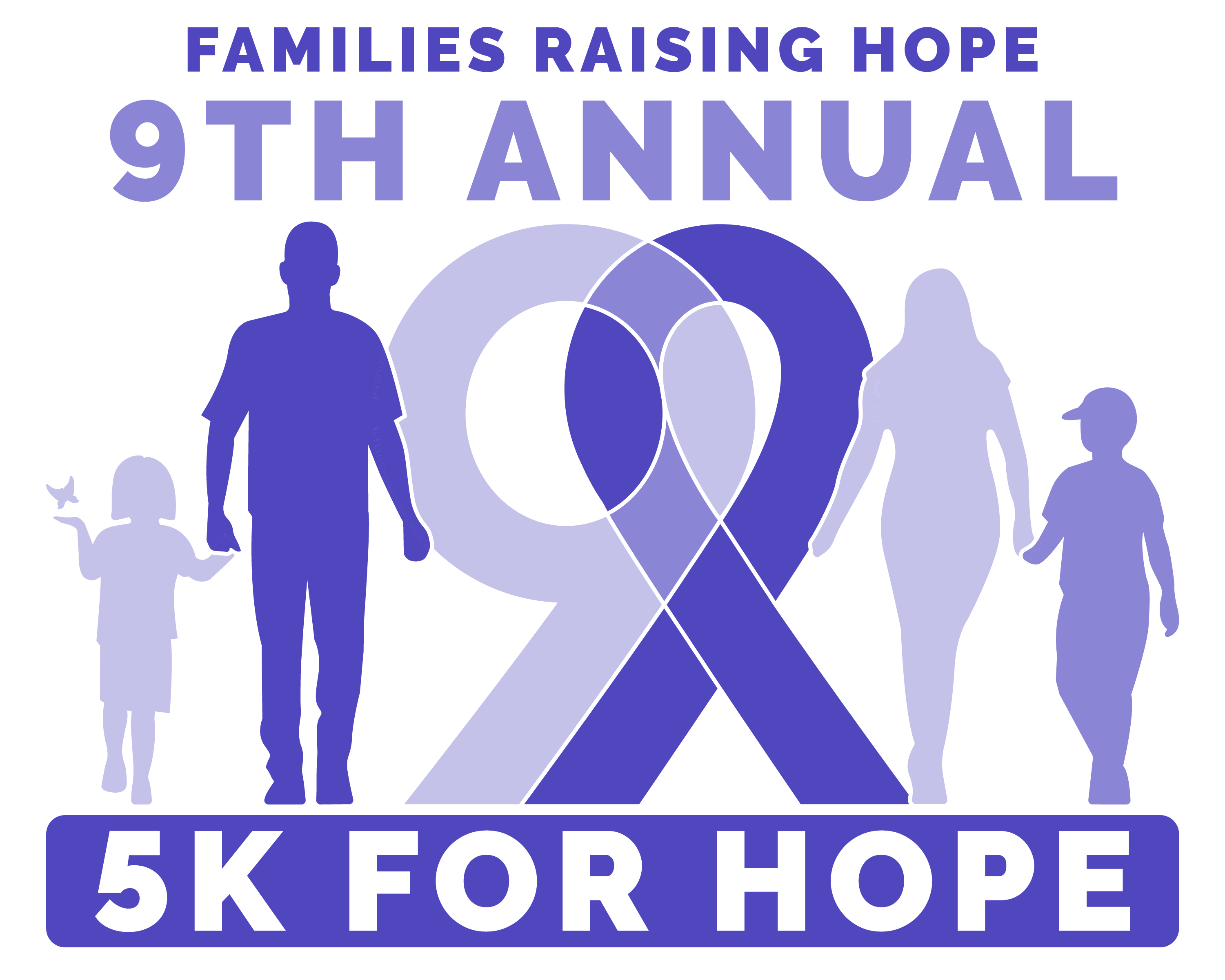 9th Annual 5K For Hope logo