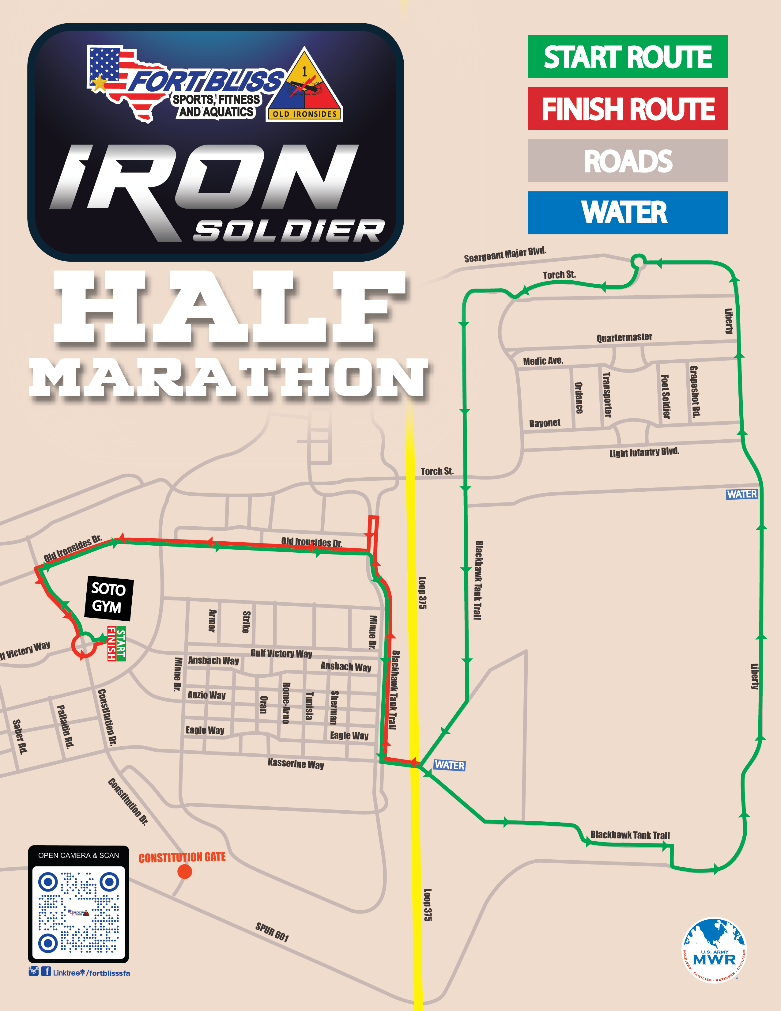 Fort Bliss Iron Soldier Half Marathon El Paso, TX 2024